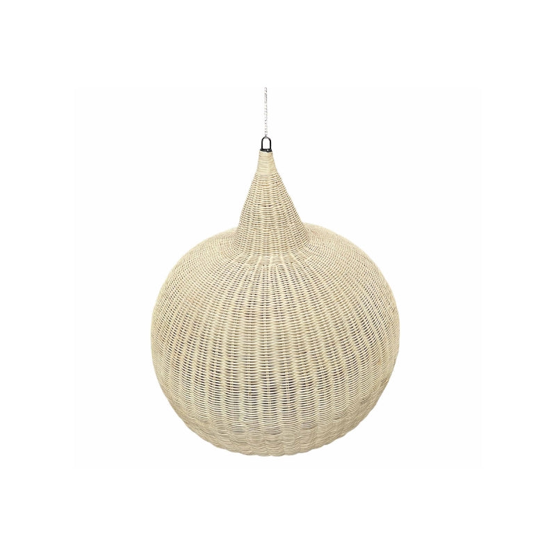 Round Wicker Pendant