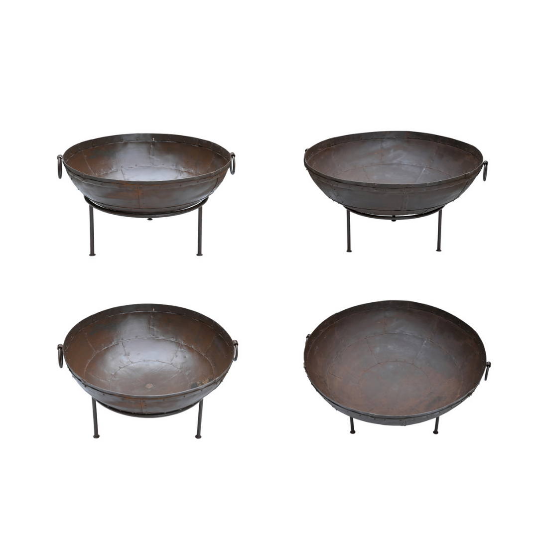 Antique Metal Firepit