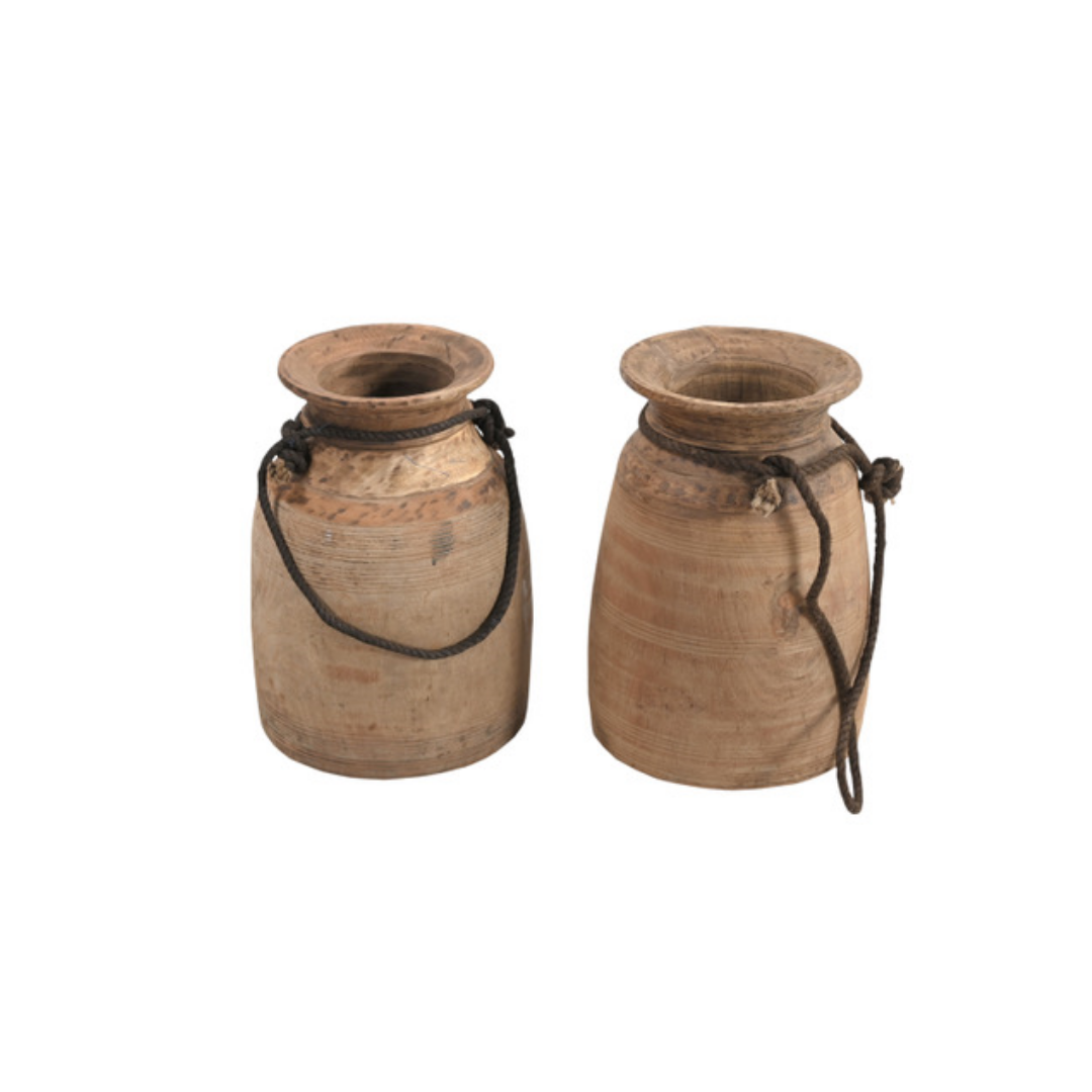 Wooden Pot