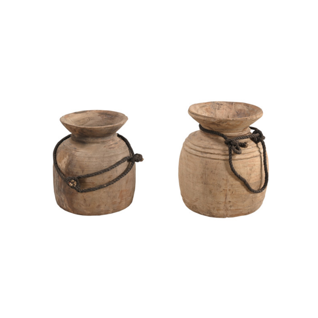 Wooden Pot