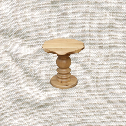 Oak Side Table Round