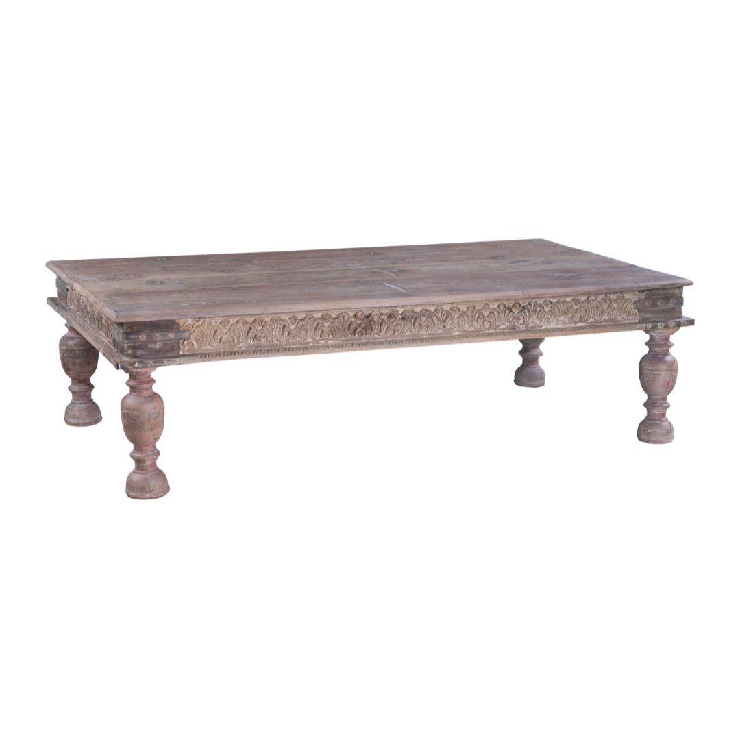 Wooden Rectangular Coffee Table