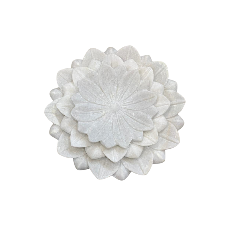 Lotus Marble Plate