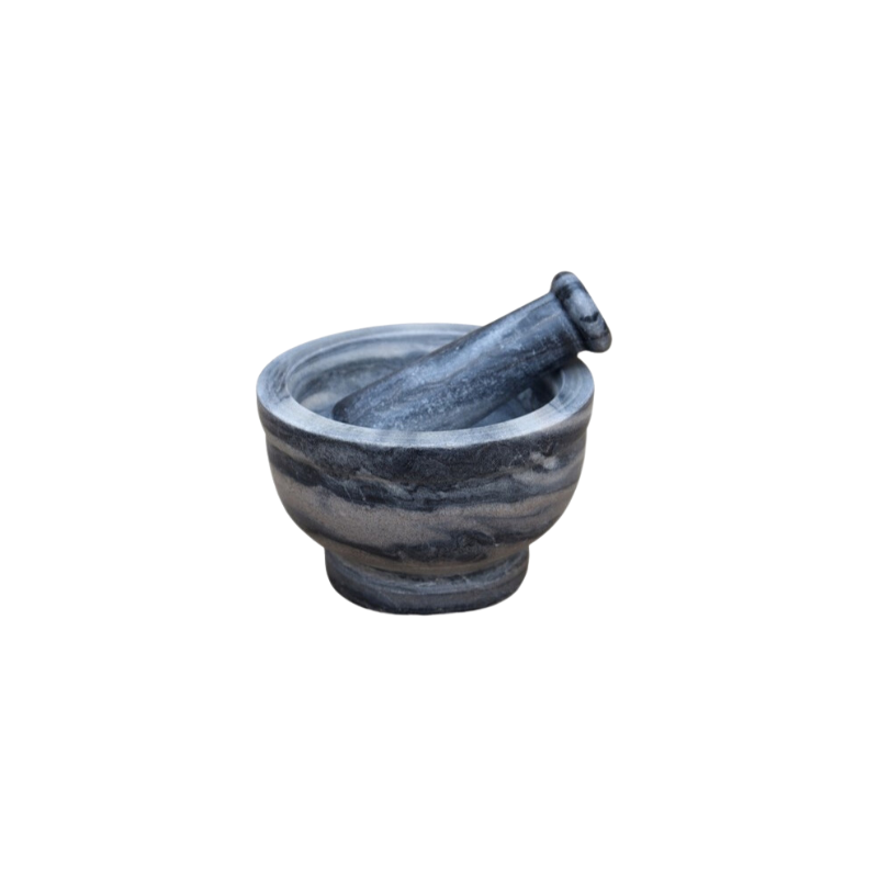 Marble Mortar and Pestle