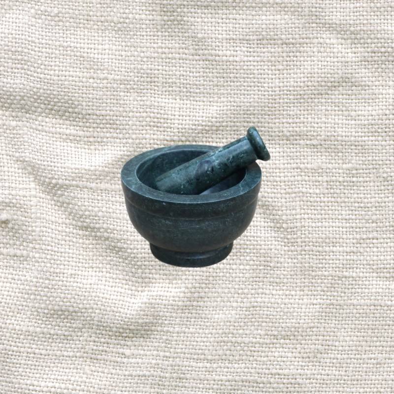 Marble Mortar and Pestle