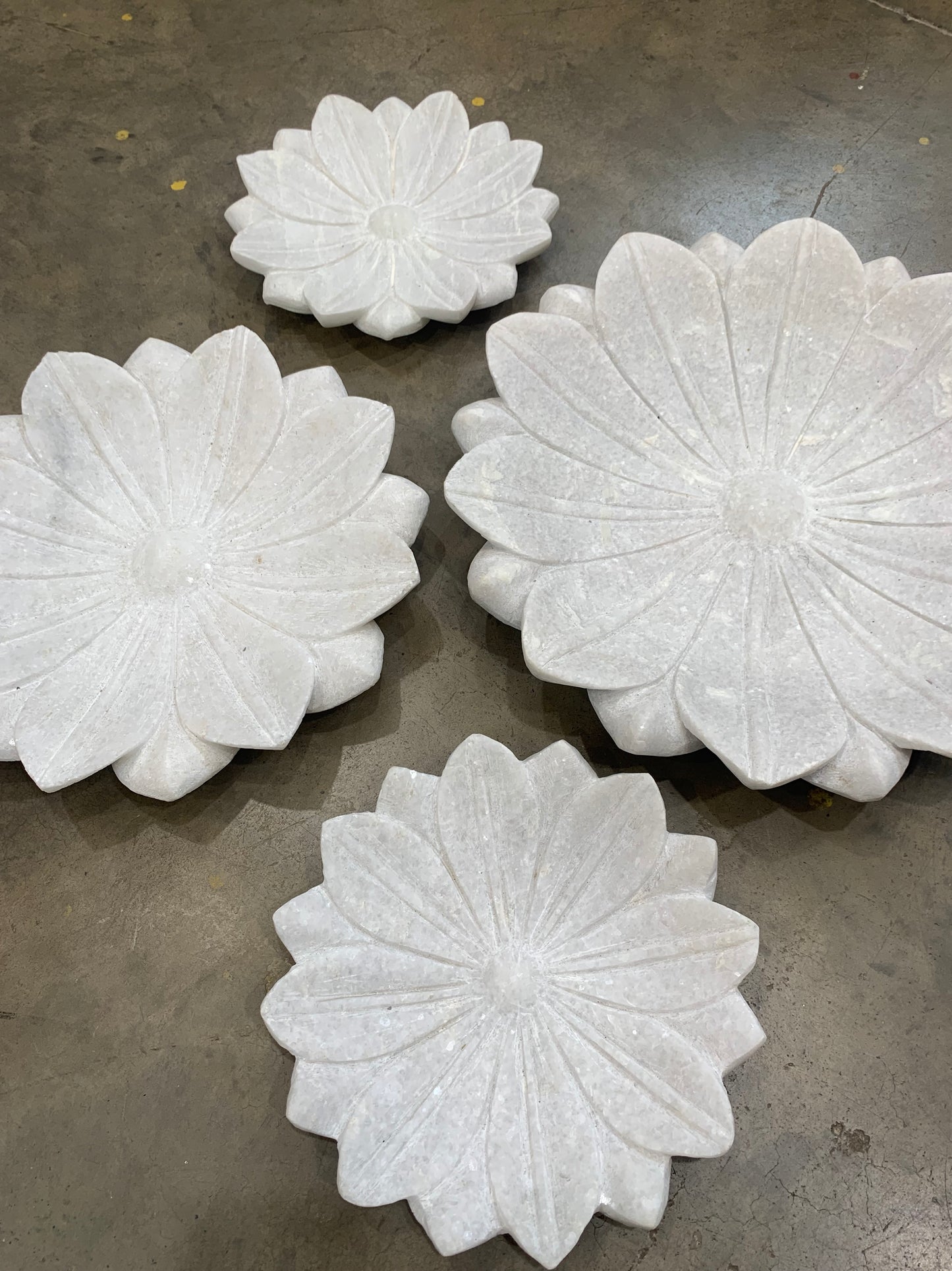 Lotus Marble Plate