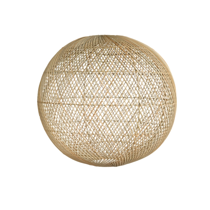 Round Woven Pendant