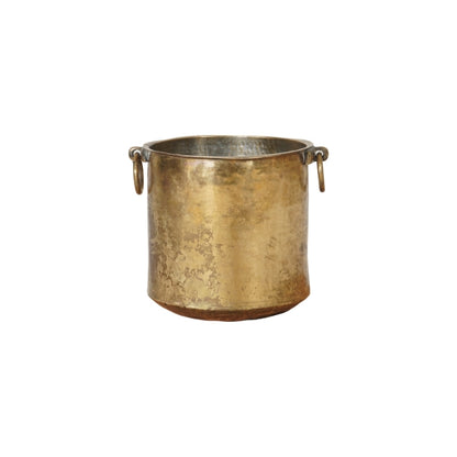 Antique Brass Bucket