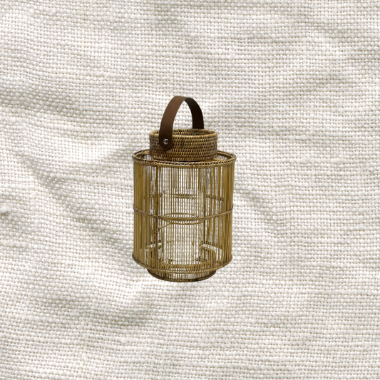 Round Bamboo Lantern - Small