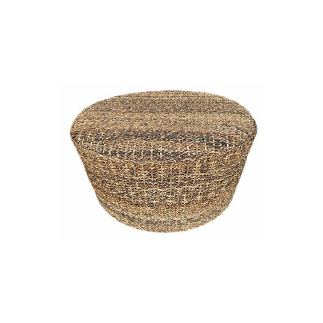 Seagrass Round Pouff