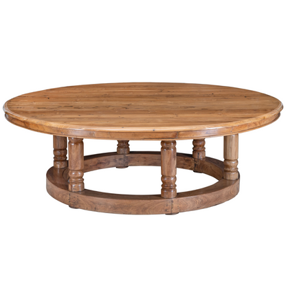 Round Wooden Dining Table