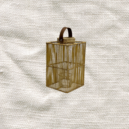 Square Bamboo Lantern - Large