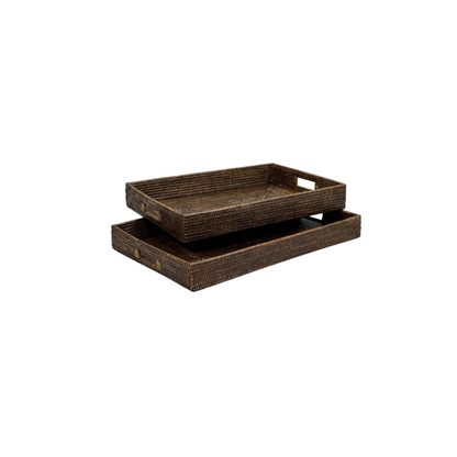 Rattan Rectangle Tray