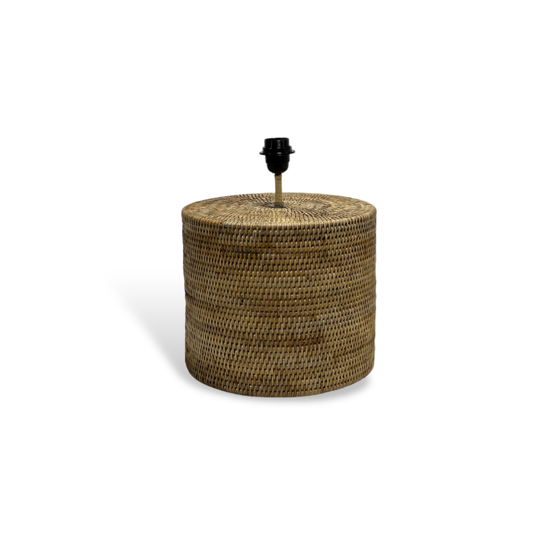 Natural Rattan Lamp Base