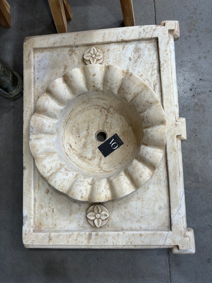 Antique Marble Basin