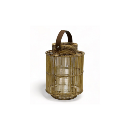 Round Bamboo Lantern - Small