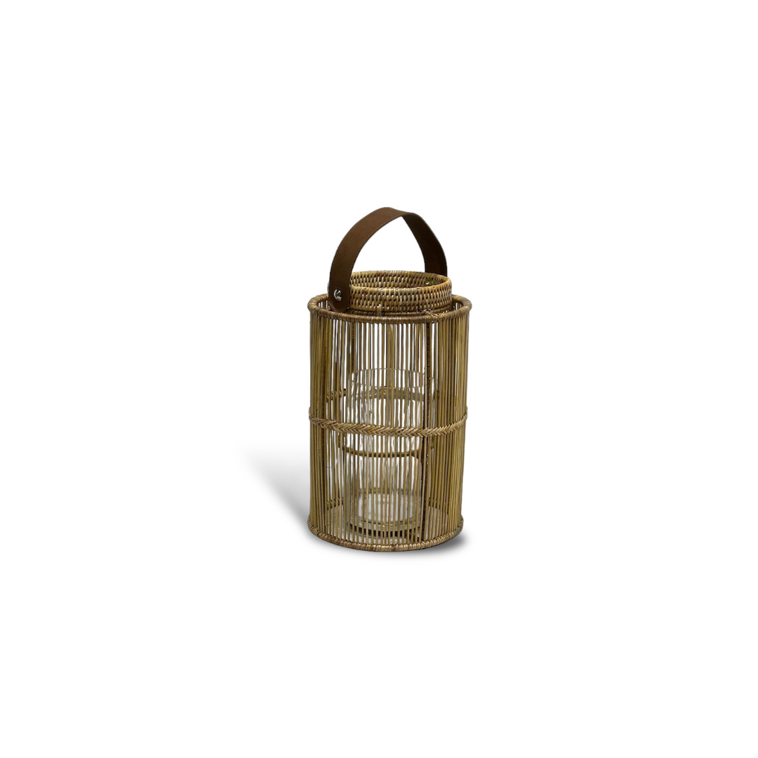 Round Bamboo Lantern - Large