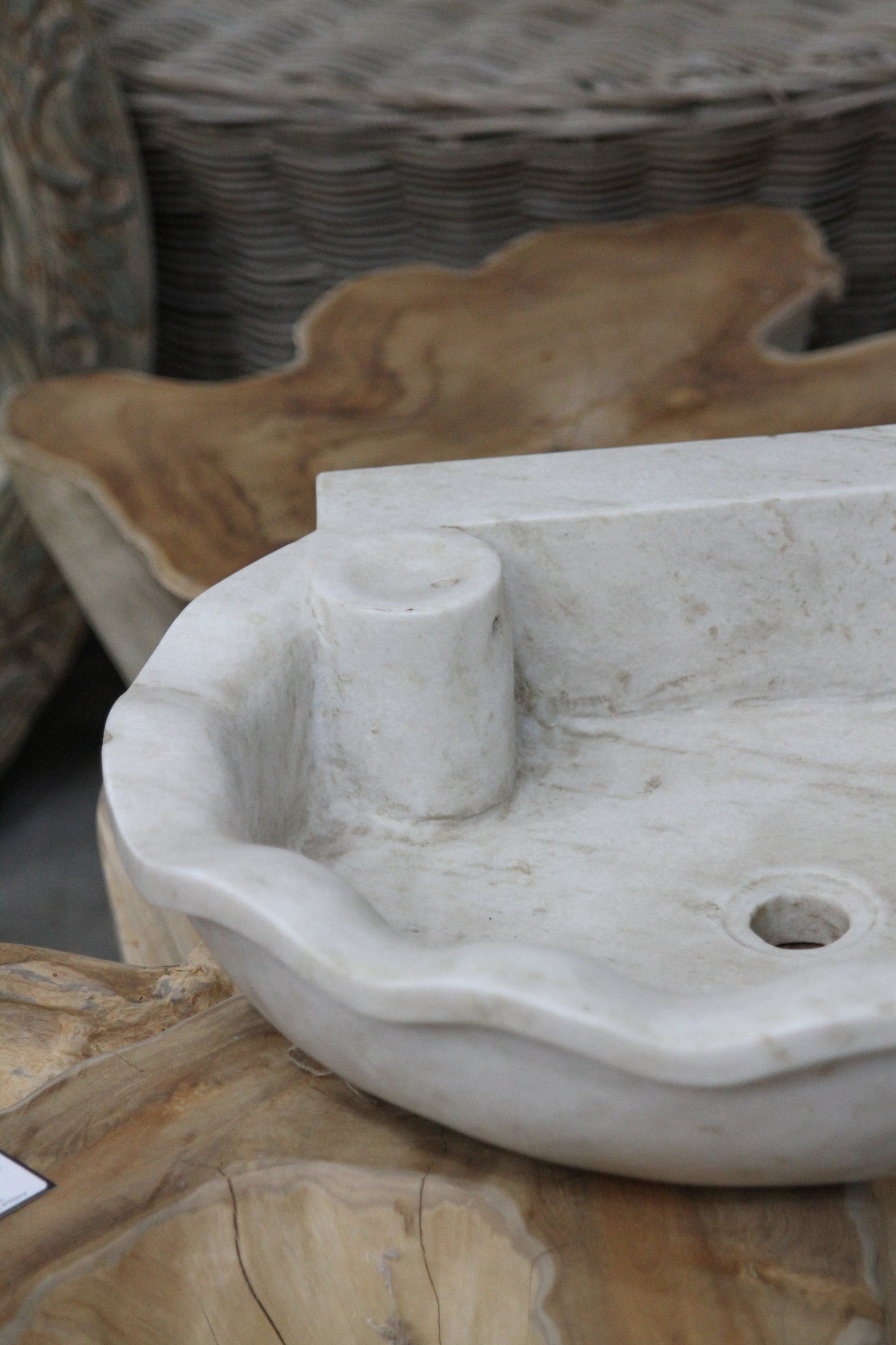 Antique Marble Basin