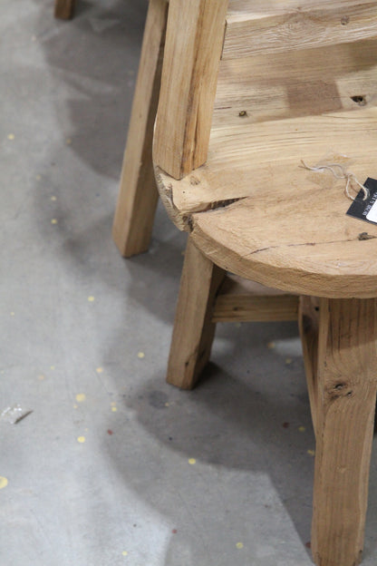 Recycle Teak Stool 3 leg