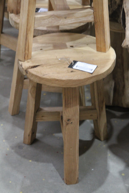 Recycle Teak Stool 3 leg