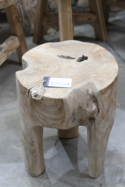 Teak Root Stool