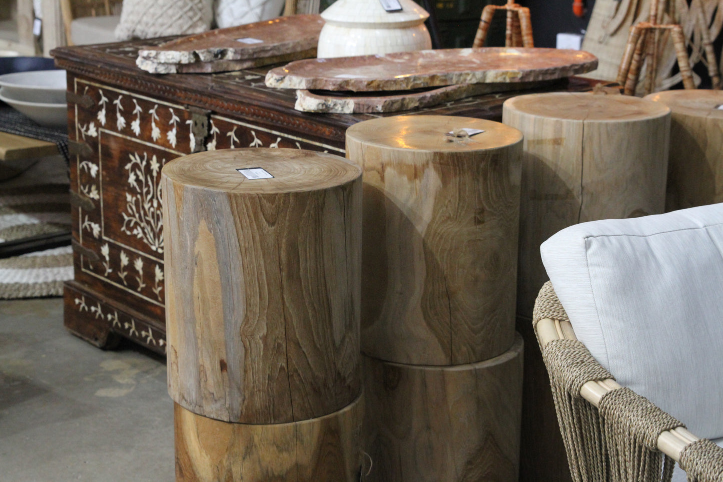 Teak Stool