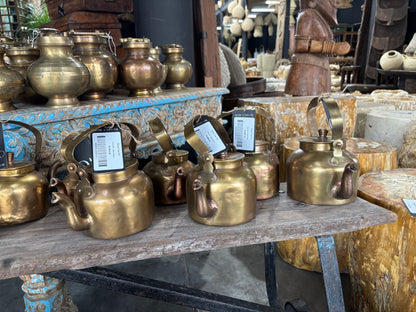 Antique Brass Kettle