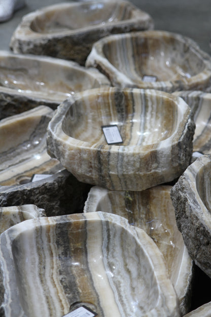 Black Vein Onyx Basin