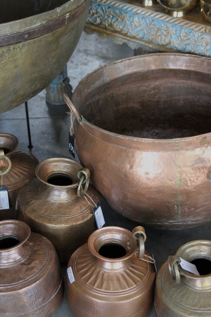 Antique Copper Nepali Pot