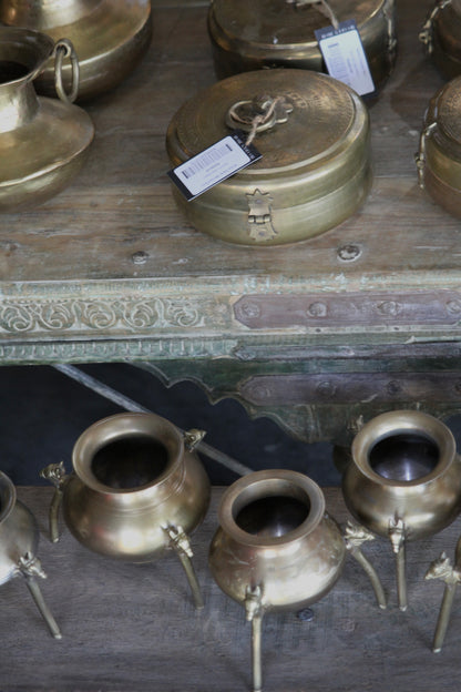 Antique Brass Lota Pot