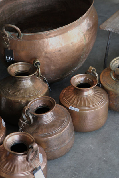 Antique Copper Nepali Pot