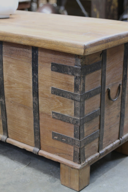 Antique Wooden Trunk