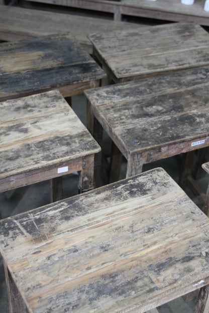 Vintage Wood Side Table