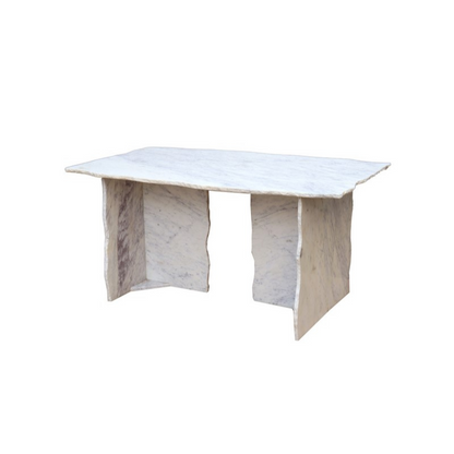 Rough Edge Marble Display Table