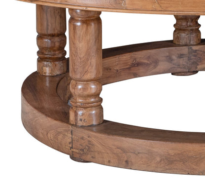 Round Wooden Dining Table