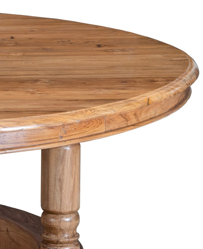 Round Wooden Dining Table