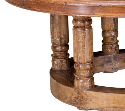 Round Wooden Dining Table