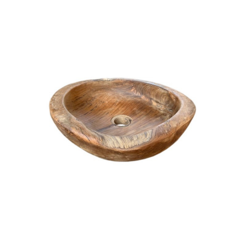 Teak Wood Basin