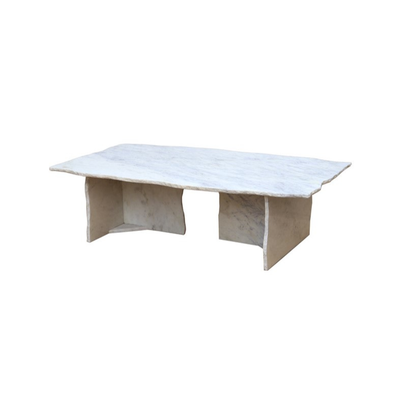 Rough Edge Marble Coffee Table