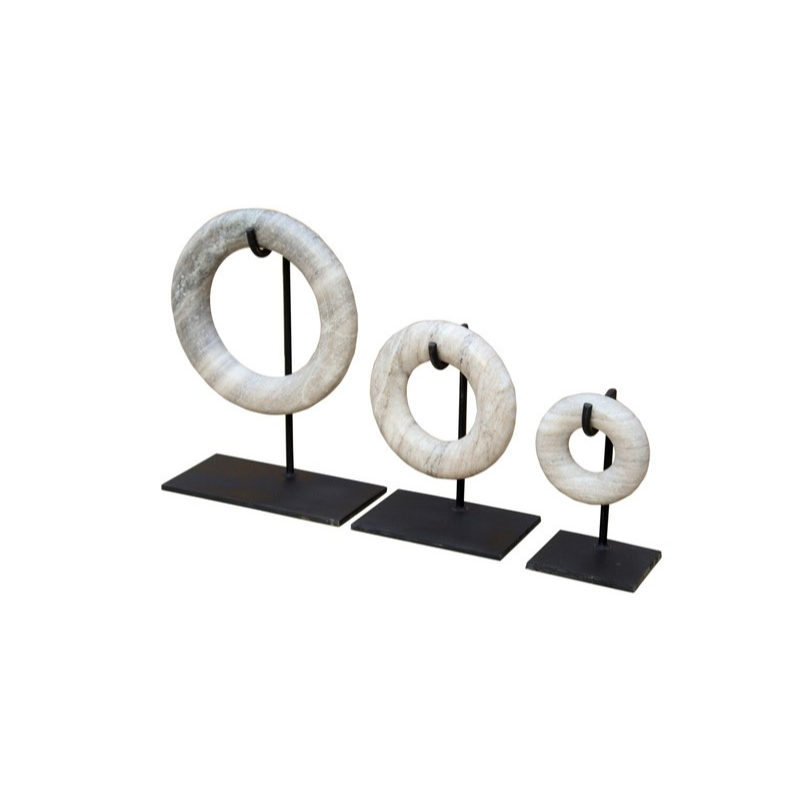 Marble Ring on Metal Stand V2